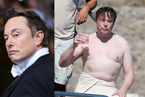 elon musk nude|Elon Musk Responds to Viral Shirtless Pics: Free the Nip